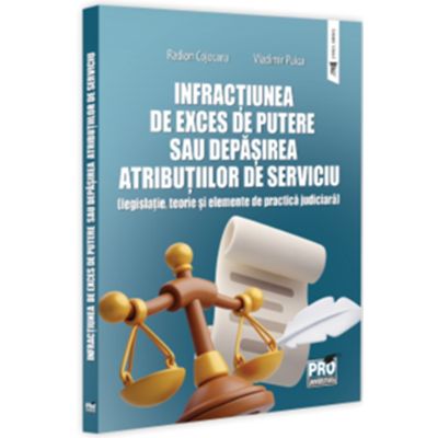 Infractiunea de exces de putere sau depasirea atributiilor de serviciu - Radion Grigore Cojocaru, Vladimir Puica