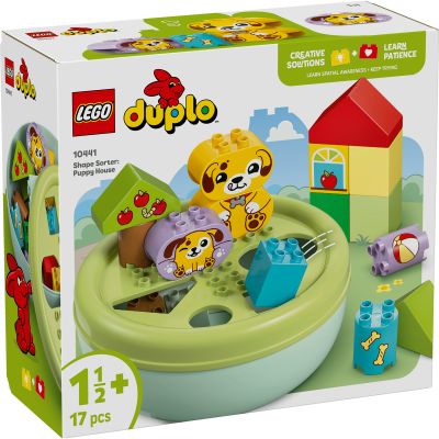 LEGO Duplo. Sortator de forme: casa pentru catei 10441, 17 piese