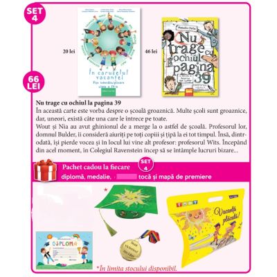 Set 4 de premiere. Clasa a 4-a, 2025 (Nu trage cu ochiul la pagina 39)