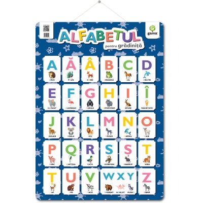 Poster ALFABETUL pentru gradinita