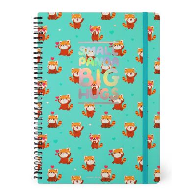 Carnet A4 dictando Maxi, Red Panda, Legami