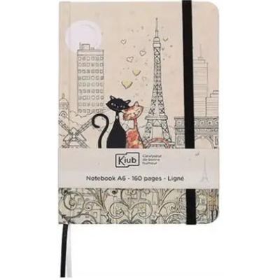 Carnet A6 Bug Art Paris indragostit, Kiub