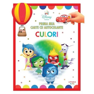 Disney bebe. Prima mea carte cu autocolante. Culori