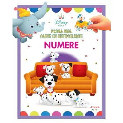 Disney bebe. Prima mea carte cu autocolante. Numere