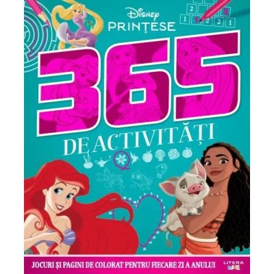 Disney. Printese. 365 de activitati