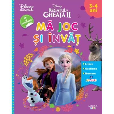 Disney. Regatul de gheata 2. Ma joc si invat