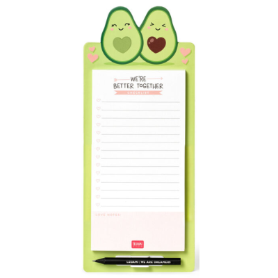 Carnet Post-it Magnetic Don't Forget, Avocado, Legami