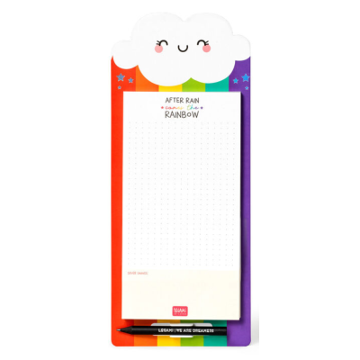 Carnet Post-it Magnetic Don't Forget, Rainbow, Legami