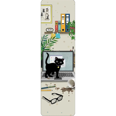 Semn de carte Chaton Bureau, Kiub