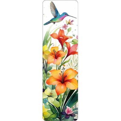 Semn de carte Bug Art Colibri, Kiub