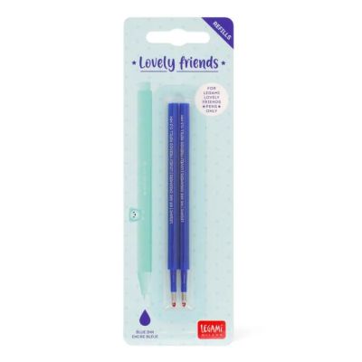 Set 2 rezerve pix Lovely Friends, blue, Legami