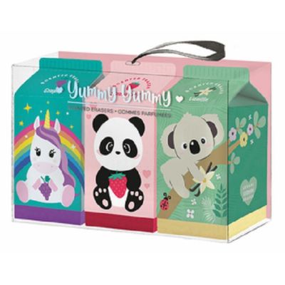 Set 3 radiere parfumate, Yummy Yummy, Legami