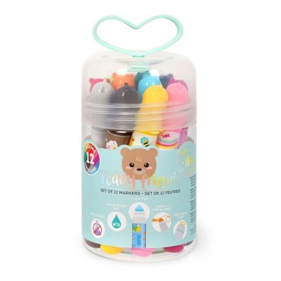 Set 12 markere Teddy Friends, Legami