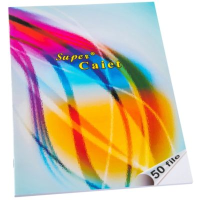 Super caiet foaie velina A4, 50 file, Casa Tipografica
