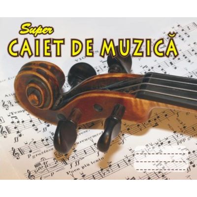 Caiet de muzica 24 file, Casa Tipografica