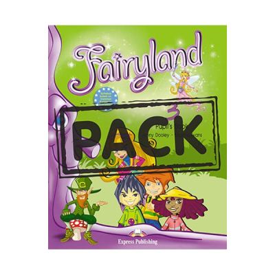 Curs de limba engleza Fairyland 3. Pachetul elevului (manual+Multi-ROM) - Jenny Dooley, Virginia Evans