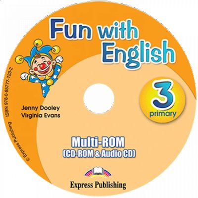 Curs de limba engleza Fun with English 3. Multi-rom (CD-ROM&Audio CD) - Jenny Dooley, Virginia Evans