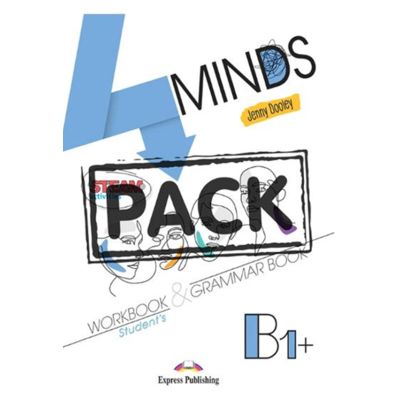 Curs limba engleza 4 Minds B1+. Caiet si gramatica cu digibook app - Jenny Dooley