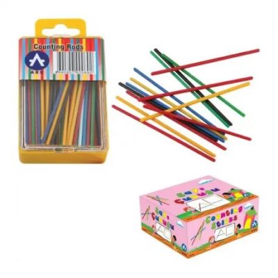 Betisoare pentru numarat ARK 069 diverse culori, PVC