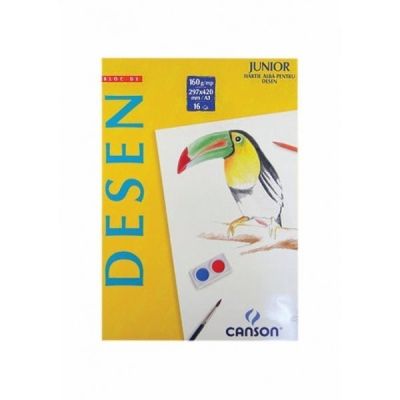 Bloc de desen A3 Canson, 16 file, 160g/mp