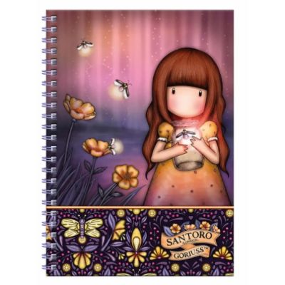 Caiet A4 Gorjuss, Firely Dawn cu accesorii scolare