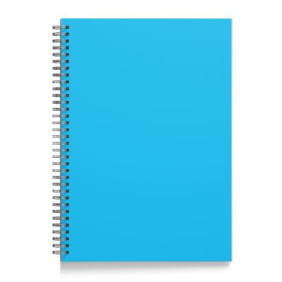 Caiet A5 cu spira, 60 file matematica, 60g/mp, PP 280 microni