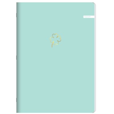 Caiet A5 capsat, 60 file matematica, 70g/mp, coperta soft touch