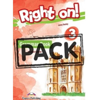 Curs de limba engleza Right on 3. Gramatica cu digibook app (Grammar book) - Jenny Dooley