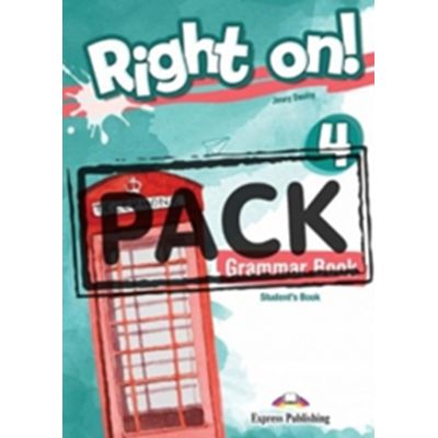 Curs de limba engleza Right on 4. Gramatica cu digibook app (Grammar book) - Jenny Dooley