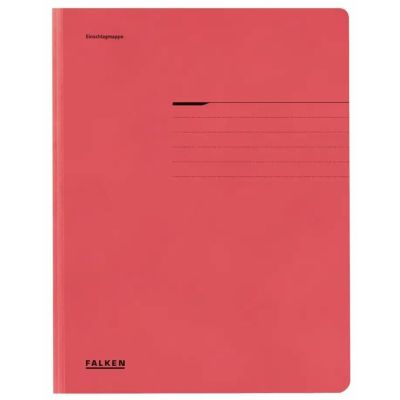 Dosar plic Lux Falken, carton, 320 g/mp, rosu