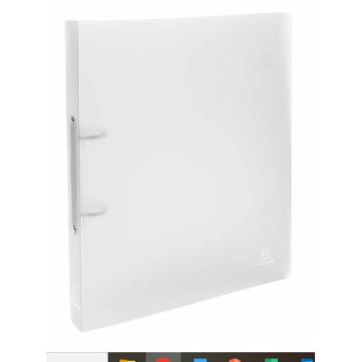 Caiet mecanic EXACOMPTA, 2 inele, 30mm, A4, alb