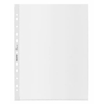Folie de protectie Leitz Recycle, PP, 90% reciclat, reciclabil, A4 Maxi, 100 mic, 25 buc/ set, standard