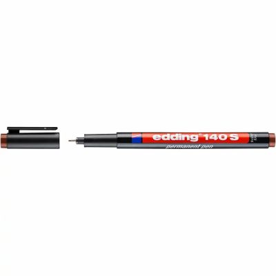 Marker Edding 140 OHP, permanent, varf 0. 3 mm, maro