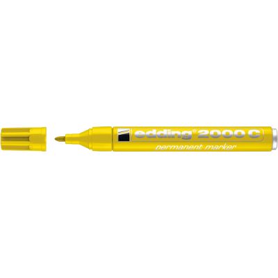Marker Edding 2000 permanent varf rotund 1. 5-3 mm, galben