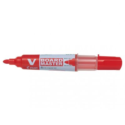 Marker pentru tabla Pilot V-Board, varf rotund, 2. 3-6 mm, rosu