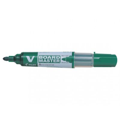 Marker pentru tabla Pilot V-Board, varf rotund, 2. 3-6 mm, verde