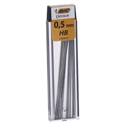 Mine creion mecanic BIC, 0. 5 mm, mina HB