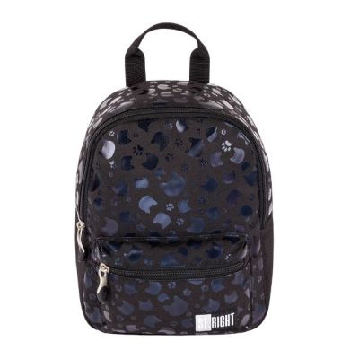 Ghiozdan BP75 ST Right Black Cats 1 compartiment, 28x22x13 cm