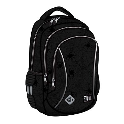 Ghiozdan BP26 ST Right Spider Web 3 compartimente, 39x27x17 cm