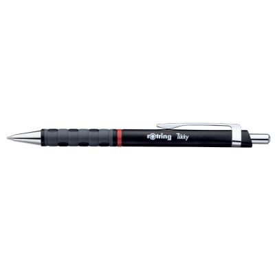 Pix cu mecanism, Rotring, Tikky III, 0. 8 mm, negru, mina albastra