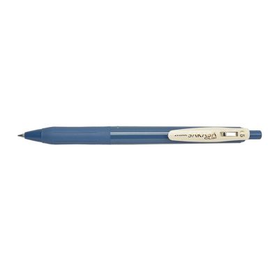Pix cu mecanism Zebra Sarasa Clip Vintage, varf 0. 5 mm, scriere albastru