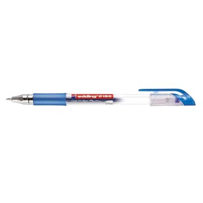 Roller cu gel, Edding, Cristal Jelly 2185, 0. 7 mm, plastic, albastru