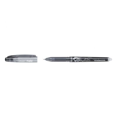 Roller cu gel Pilot Frixion Point, fara mecanism, 0. 5 mm, negru
