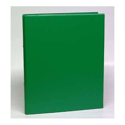 Caiet mecanic 2 inele - D25mm, coperti carton plastifiat PVC, A4, AURORA - verde