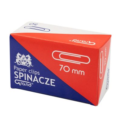 Agrafe birou Grand 110-1384, metalice, 70mm, argintii, cutie 50 buc