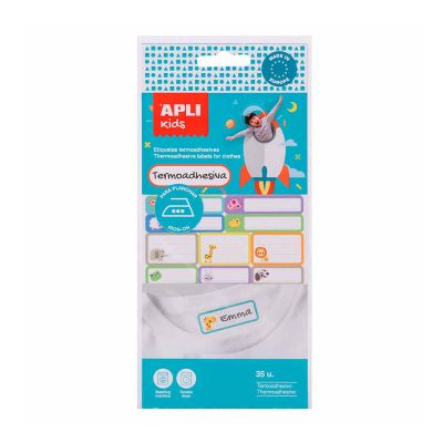 Set 35 etichete textile Apli