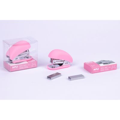 Mini capsator Apli, Nordik Collection, 24/6, 40 coli, roz