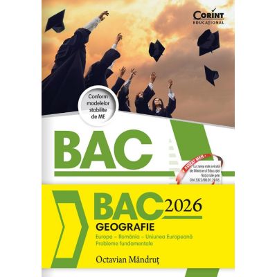 Bacalaureat 2026. Geografie - Octavian Mandrut