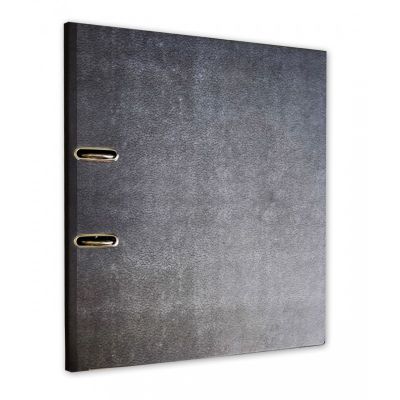 Biblioraft carton marmorat Noki 56412-300, A4, portret, 5cm, negru