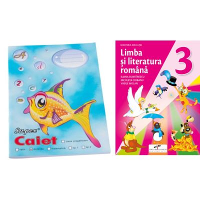 Pachet Caiet Pestisor dictando A5, 48 file, Casa Tipografica si Limba si literatura romana. Manual pentru clasa a 3-a - Iliana Dumitrescu
